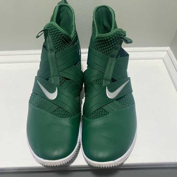 Nike Lebron Soldier 12 TB Forest Green/White -Men’s Size 17 main image 9